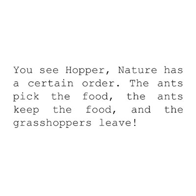 A Bugs Life