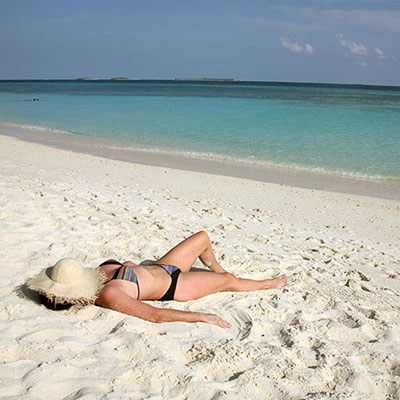 Sunbathing
