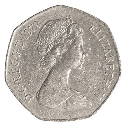  Fifty Pence 