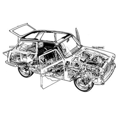  Austin A40 