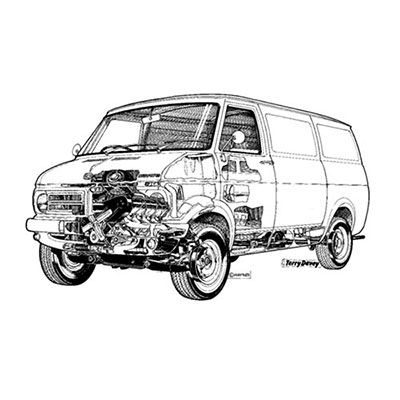  Bedford Van 