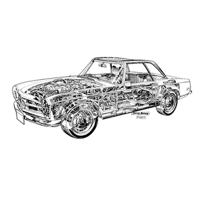 Mercedes 280sl