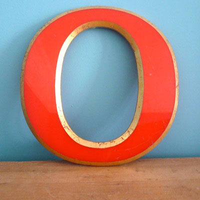 Letter O
