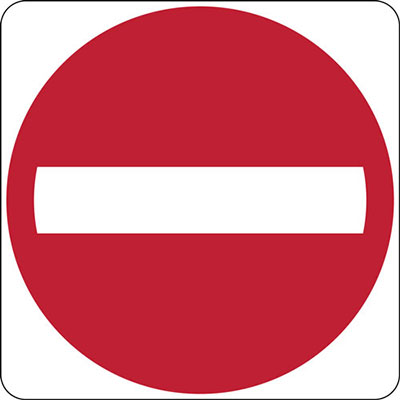 Do Not Enter