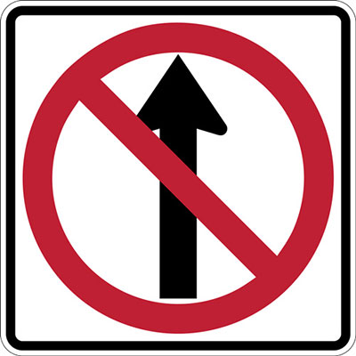 No Straight On