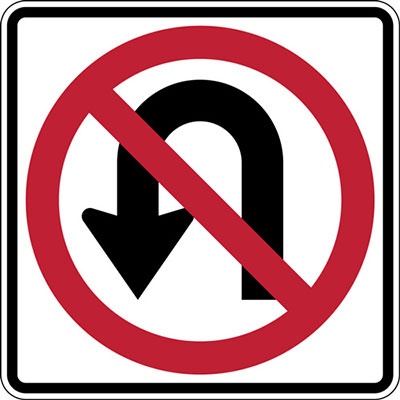  No U Turns 