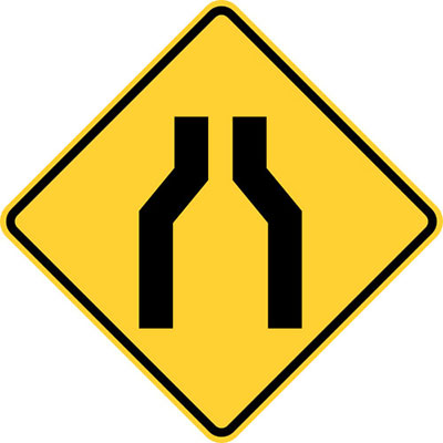  Road Narrows 