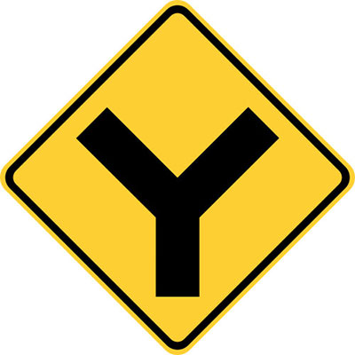 Y Shaped Road
