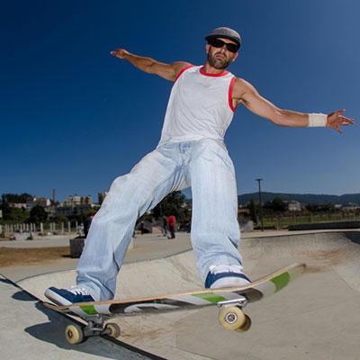 Skateboarding