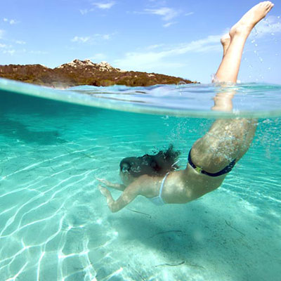 Underwater