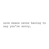  Love Story 