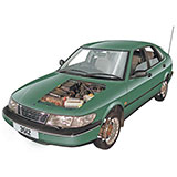  Saab 900 