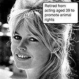  Brigitte Bardot 
