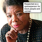  Maya Angelou 