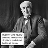  Thomas Edison 