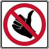 No Hitchhiking 