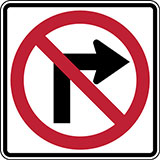  No Right Turn 