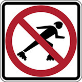  No Rollerblades 