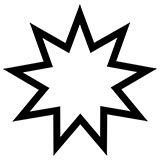  Bahai Star 
